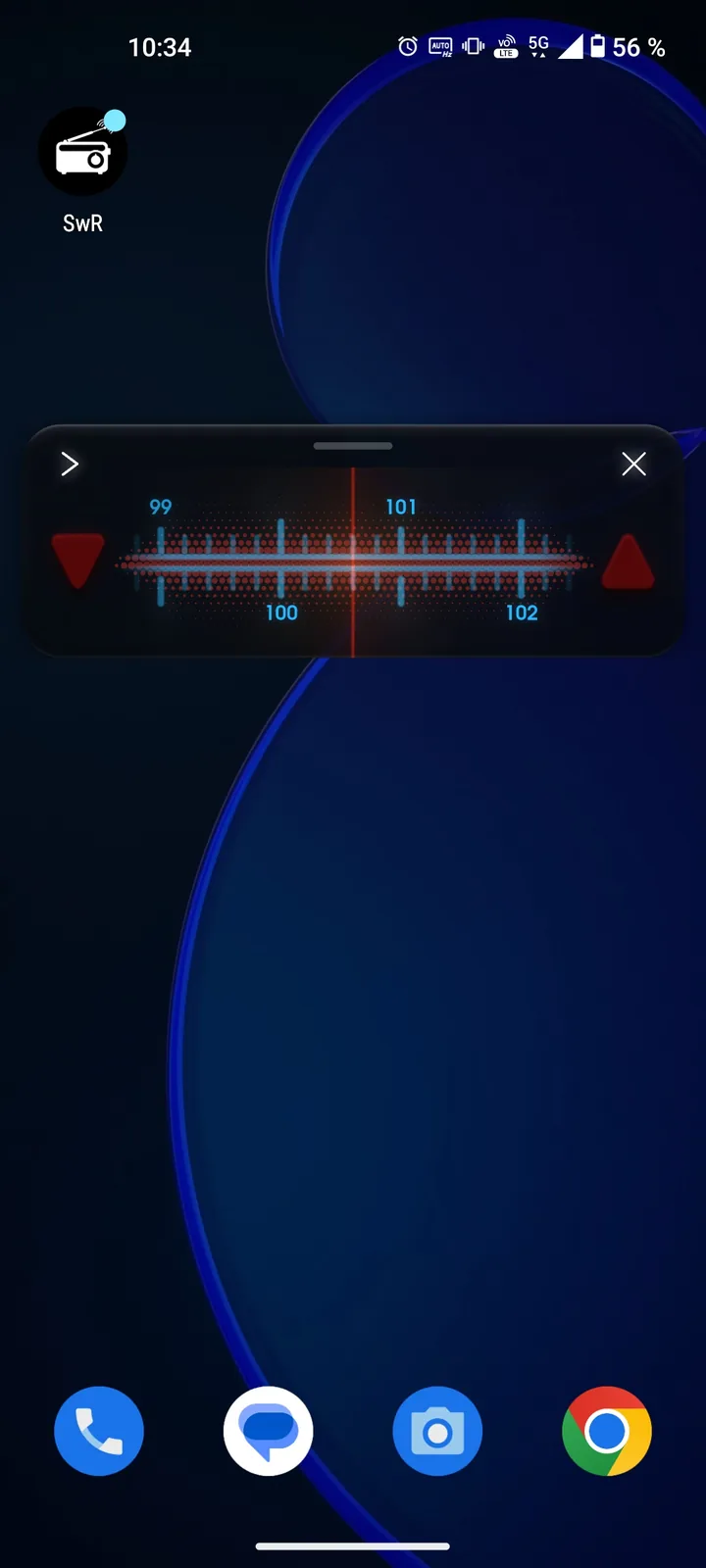 SwR FM-DX home-screen widget